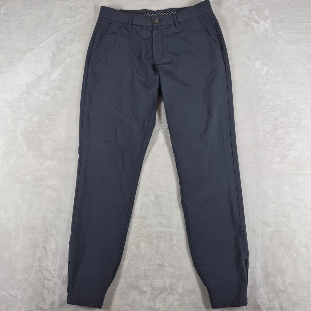 Primo Golf Jogger Pants Men's 32x29 Regular Blue Gray Performance Ankle Zip